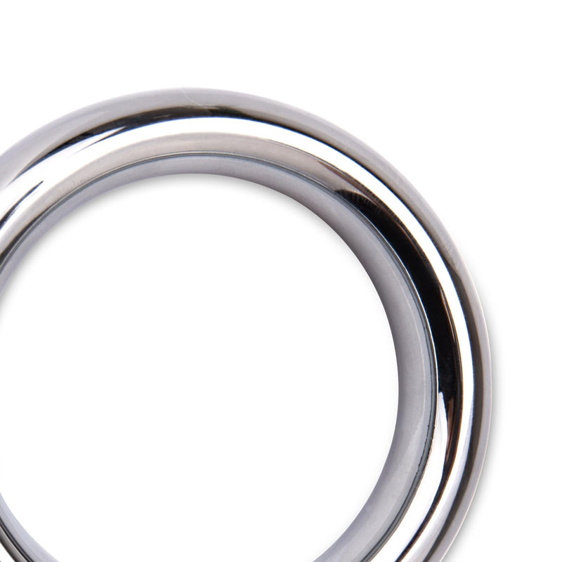 Stainless Steel Penis Ring for Men Cock Rings for Erection Enhancing Sex Toy Couples Delay Control Male Stimulator Pleasure Device(45mm) 45mm - BeesActive Australia