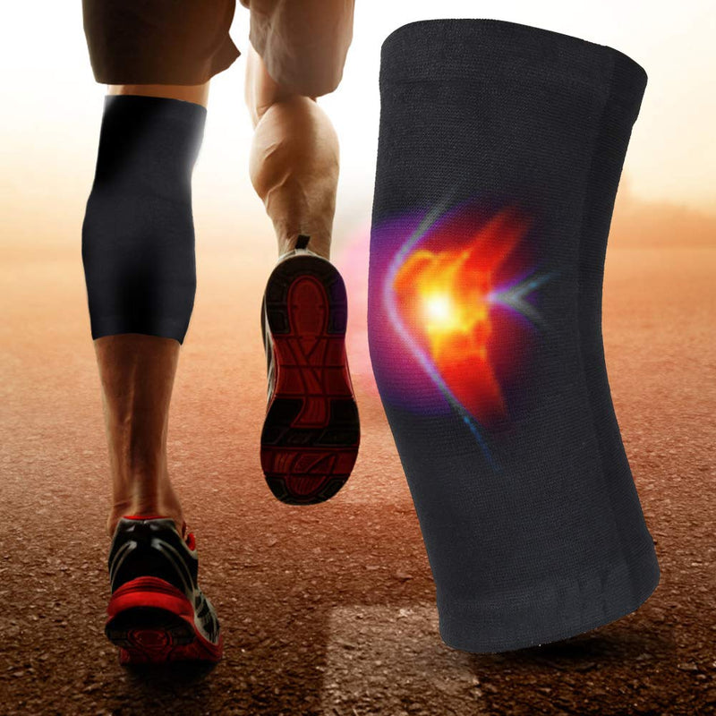 Sports Knee Pads, Outdoor Sports Nylon Knitted Knee Pads Breathable Knee Pads for Training Running Riding Basketball - BeesActive Australia