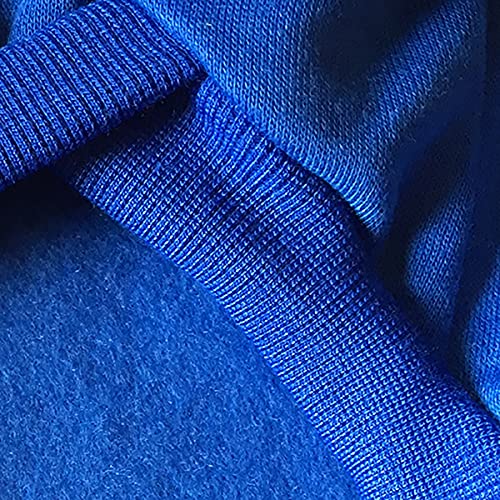 Dog Hoodie Dog Hoodies for Small Dog Clothes Apparel 4 Legs Jumpsuit Football MVP Fleece Sweater Winter Sweat Shirt Warm Cotton Hoodie for Small Dog Medium Large Dog Cat Blue - BeesActive Australia