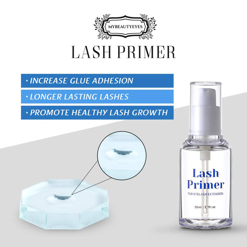 Lash Primer for Eyelash Extension 1.7 FL/oz (50ml) / Pre-Treatment for Semi Permanent Eyelash / Easily Removes Proteins and Oils / Oil Free / Longer Extension Retention (1.7 FL/oz (50ml)) 1.7 FL/oz (50ml) - BeesActive Australia