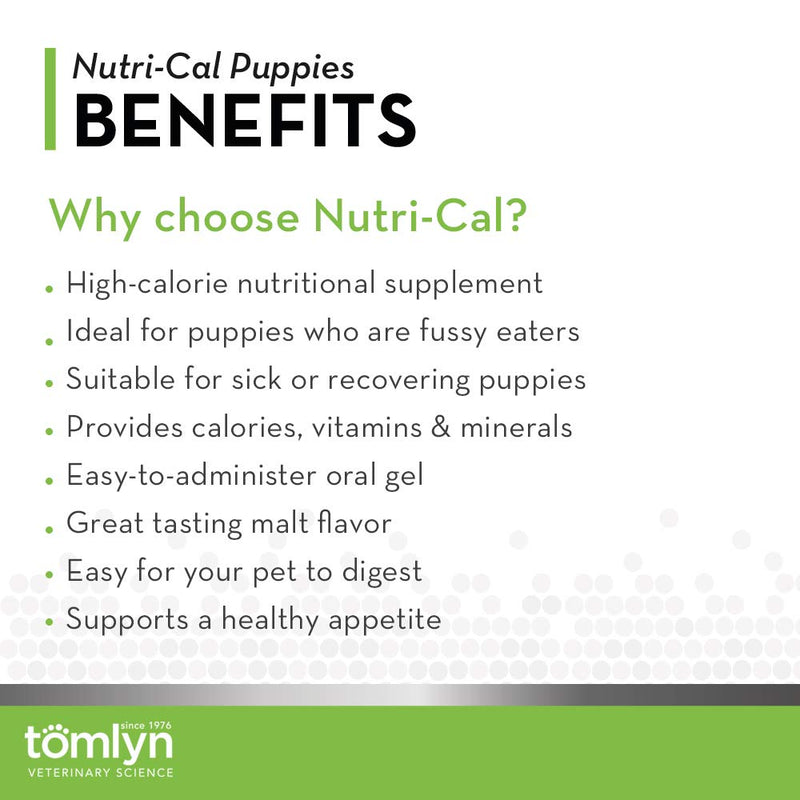 Nutri-cal for Puppy High-calorie Nutritional Supplement, 4.25-ounce (Pack of 3) - BeesActive Australia