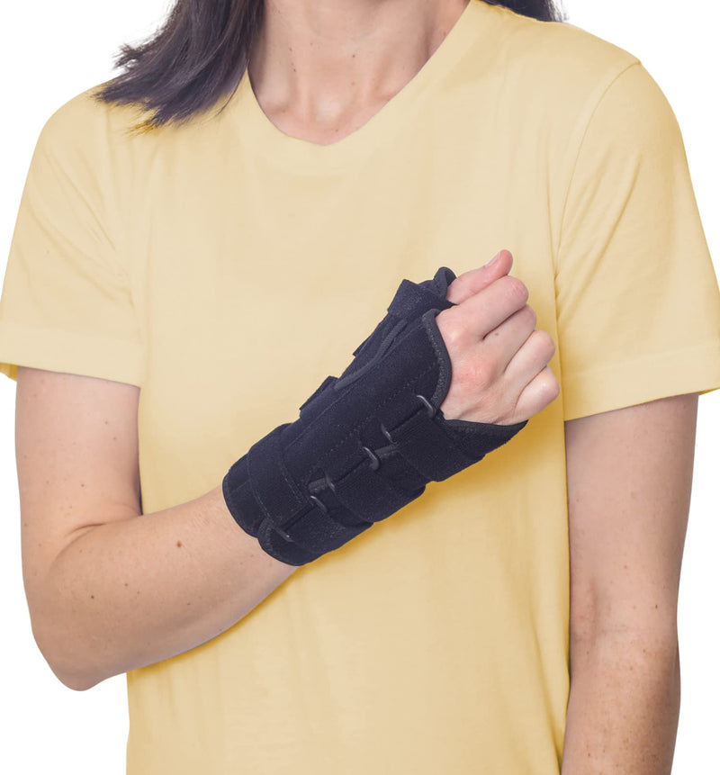 Thumb Spica Splint & Wrist Brace – Both Wrist Splint and Thumb Splint to Support Sprains, Tendinosis, De Quervain's Tenosynovitis, Fractures or Trigger Thumb. Hand Brace for Carpal Tunnel - Right S/M Small/Med - BeesActive Australia