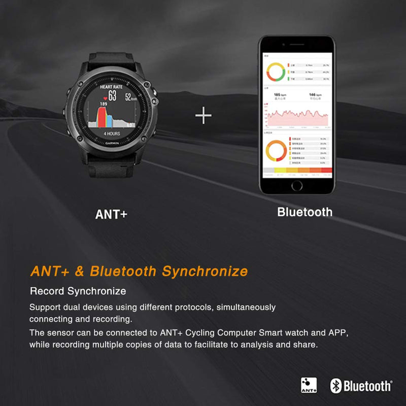 Magene S3+ Cycling Speed or Cadence Sensor, ANT+ and Bluetooth 4.0 Wireless Bicycle RPM Sensor 1 pc - BeesActive Australia