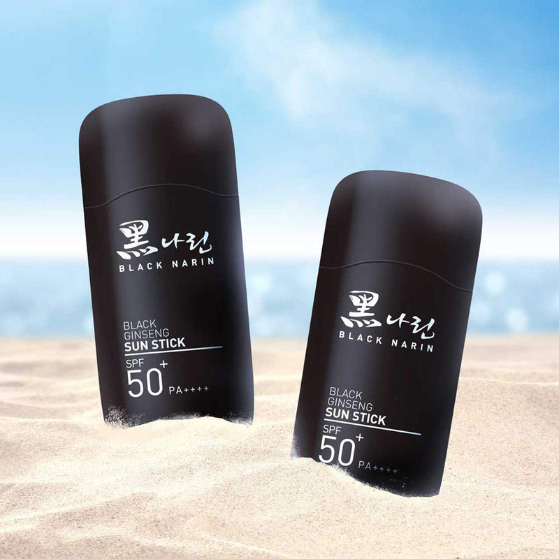 [BLACK NARIN] Black Ginseng Sun Stick / SPF 50+ PA++++ / Wrinkle Care / Korea - BeesActive Australia