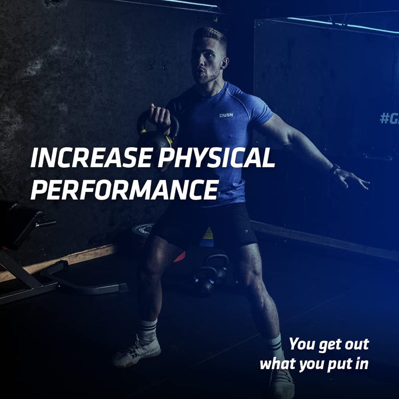 USN Micronized Creatine Monohydrate Powder 500g: Improve Your Performance With Unflavoured Creatine Powder, Energy Boosting Pre train and Post Workout Recovery Powder 500 g (Pack of 1) - BeesActive Australia