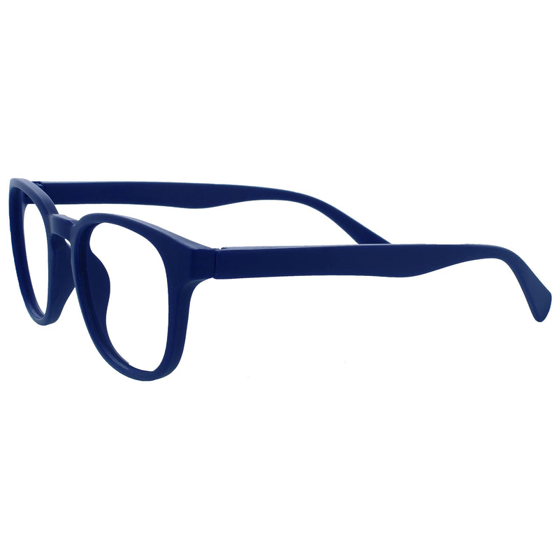 Opulize Pop 5 Pack Reading Glasses with Sun Reader Retro Blue Pink Purple Green Grey Mens Womens RRRRS2-34567 +3.00 +3.00 Magnification - BeesActive Australia