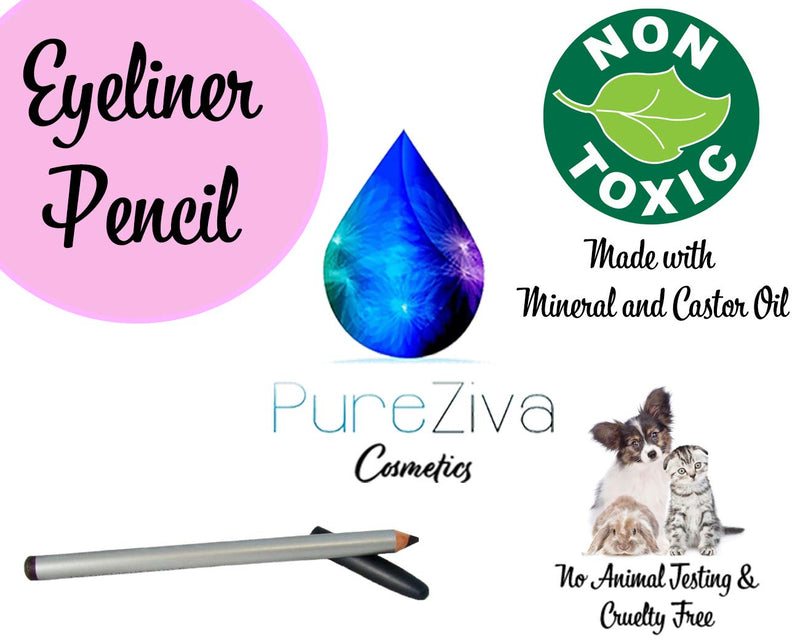 Pure Ziva Mermaid Matte Dark Forest Green Emerald Sea Green Eyeliner Pencil, Sharp Line Glides on Easily, HD Professional Eye Liner Long Lasting Highly Pigmented No Animal Testing & Cruelty Free Mermaid Forest Green - BeesActive Australia