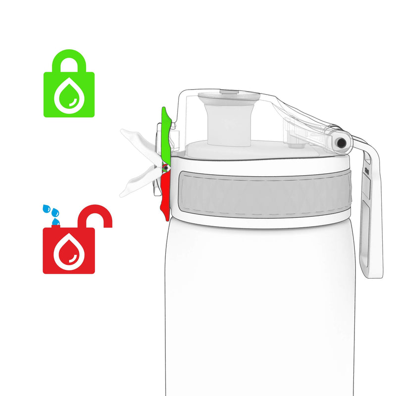 Ion8 Slim Leak Proof BPA Free Water Bottle, Basketball - BeesActive Australia