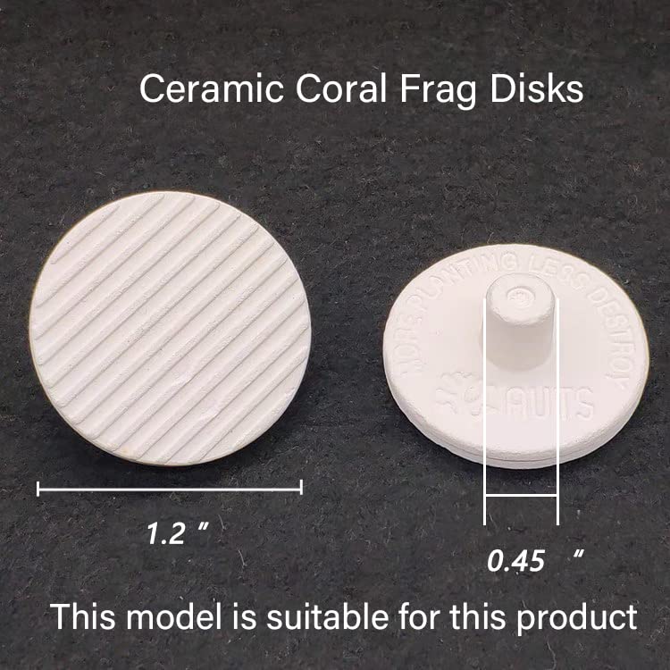 Coral Frag Holder Acrylic Coral Frag Rack with Powerful Double Suction Cups Suitable for Household Fish Tanks (10 Plug Holes) - BeesActive Australia