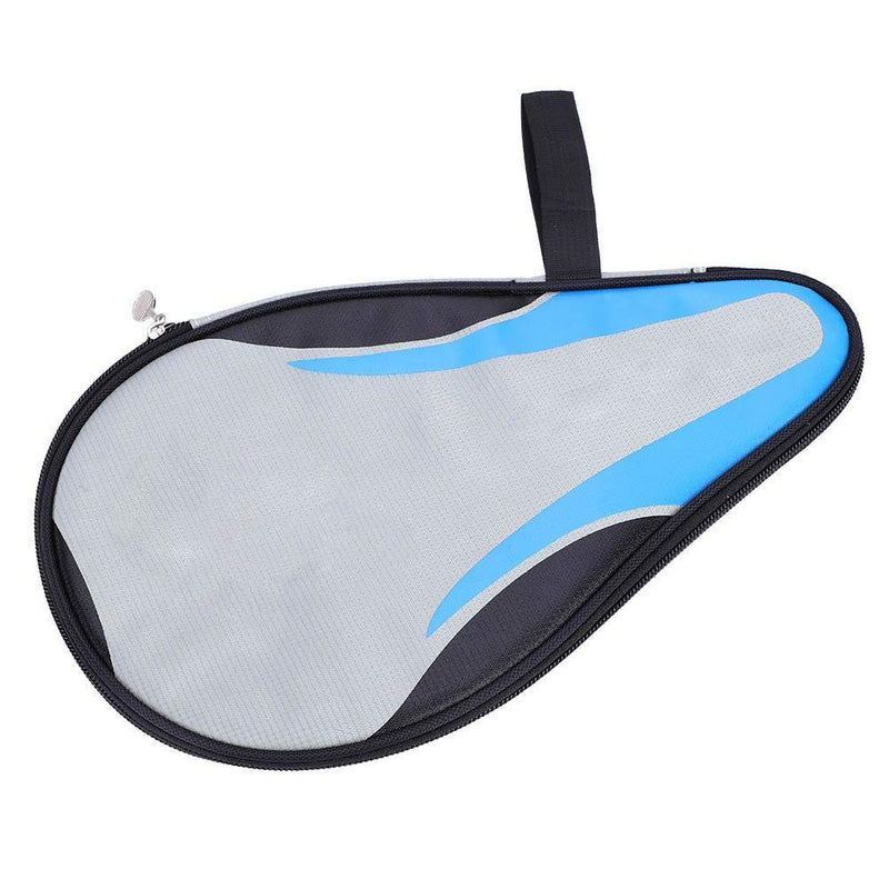 Alomejor Ping Pong Paddle Case Oxford Table Tennis Rackets Bat Bag with Waterproof Material for Dust-Proof Waterproof Full Protection Blue - BeesActive Australia