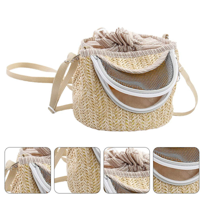 Balacoo Hamster Carrier Bag Small Animal Portable Outgoing Bag Pouch for Sugar Glider Hamster Squirrel Small Animals - BeesActive Australia