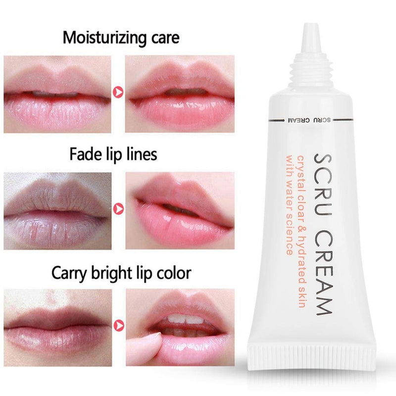 Lip Exfoliator, 12g Moisturizes and Removes Dead Skin, Exfoliating Scrub for Lips Beauty lip Removal Horniness Water Science gel - BeesActive Australia