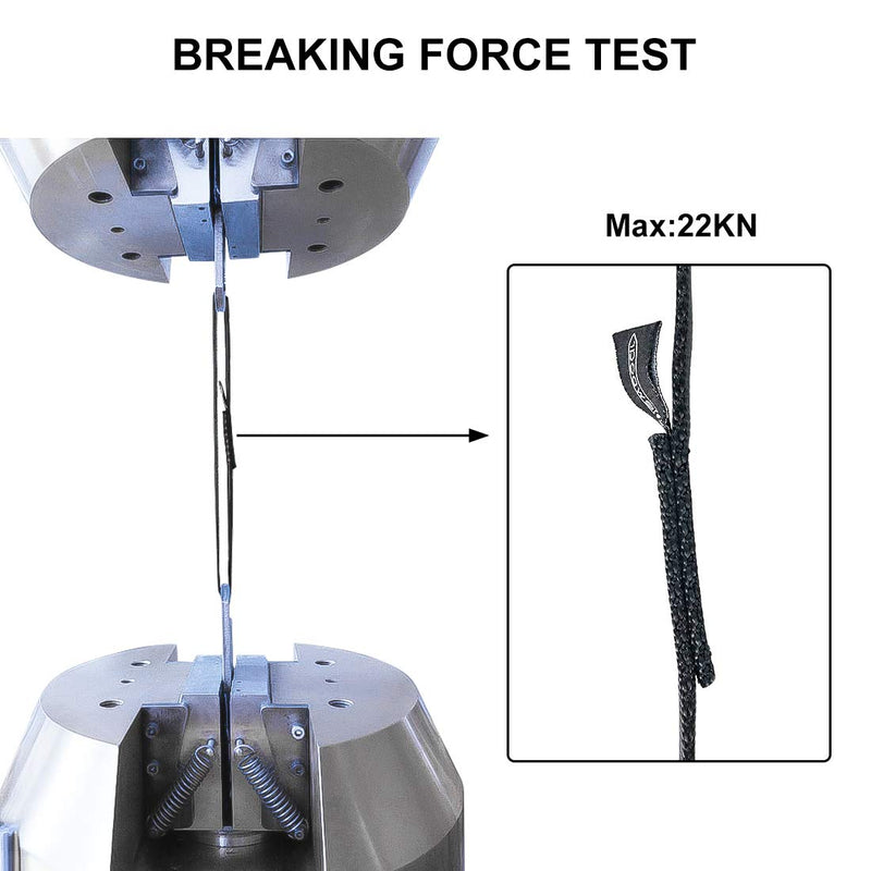 NewDoar Climbing Sling 16mm Nylon Sling Runners 22KN 4840LB Climbing Utility Cord Rock Climbing, Creating Anchors System, Rappelling Gear, Perfect for Tree Work blue 48"/120cm/1pcs - BeesActive Australia