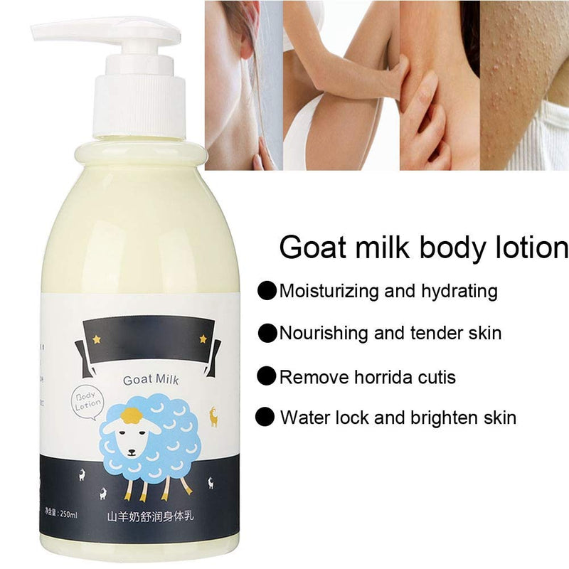 Body Lotion, Goat Milk Lotion Cream with Moisturizing Hydrating for Dry Skin Repair for Women Men Use - BeesActive Australia