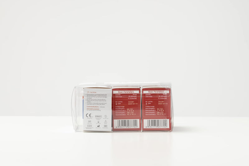 Sinocare 100pcs Blood Glucose Test Strips & 100pcs Lans. for Safe AQ Smart and Safe AQ Voice (Safe AQ Strips- 100) - BeesActive Australia