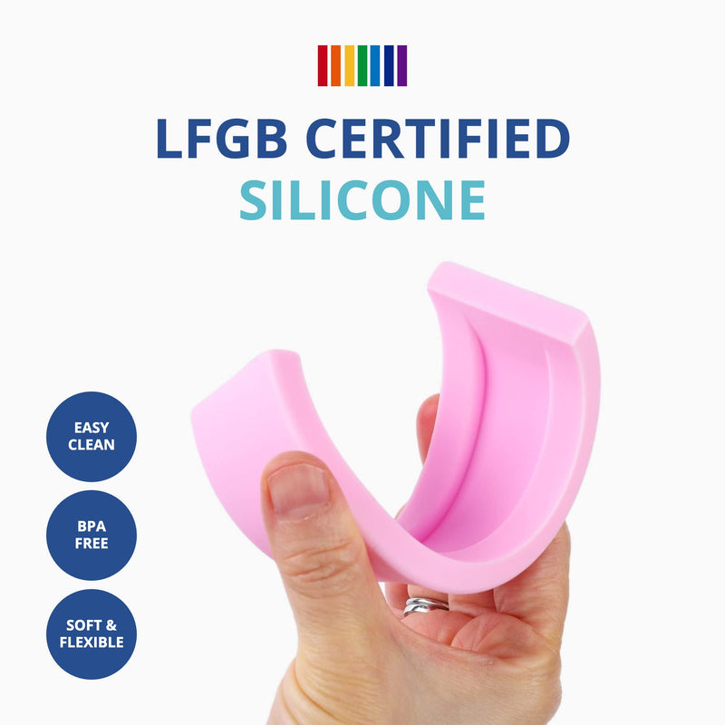 BLUE GINKGO Silicone Rainbow Stacker - Montessori Rainbow Nesting Puzzle | Kids and Toddler | Stacking Rainbow, Sensory Rainbow Toys - 7 Layers (Pastel) 7 Layer - BeesActive Australia