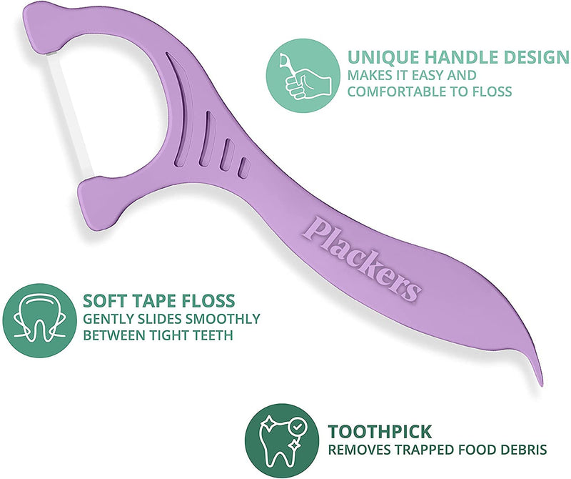 Plackers Gentleslide Flosser, 90-Count (PACK OF 3) - BeesActive Australia