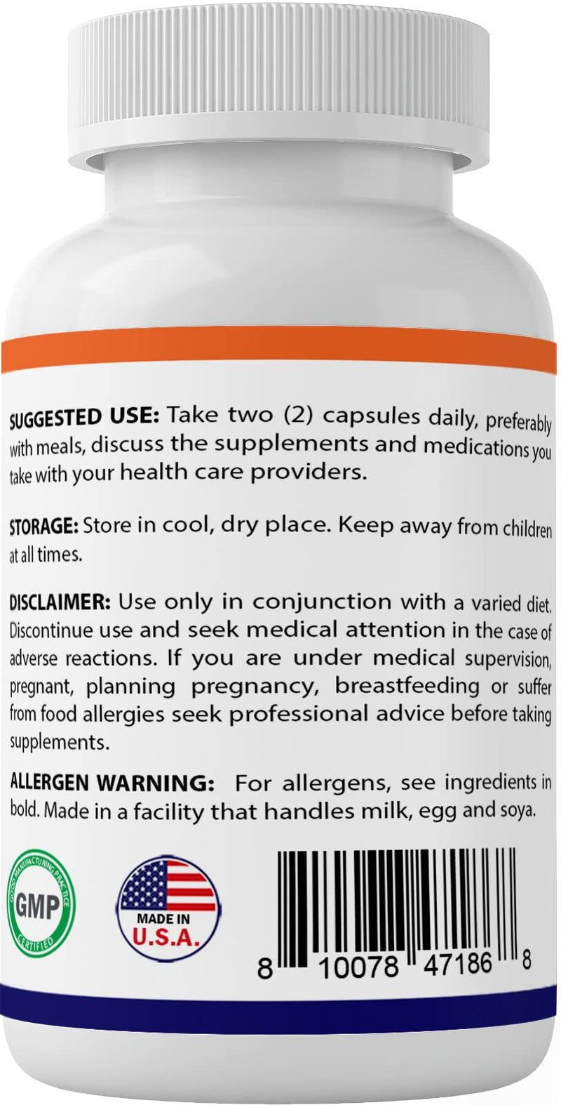 Vitamatic L-Carnitine Fumarate 1000 mg - 120 Vegetable Capsules - BeesActive Australia