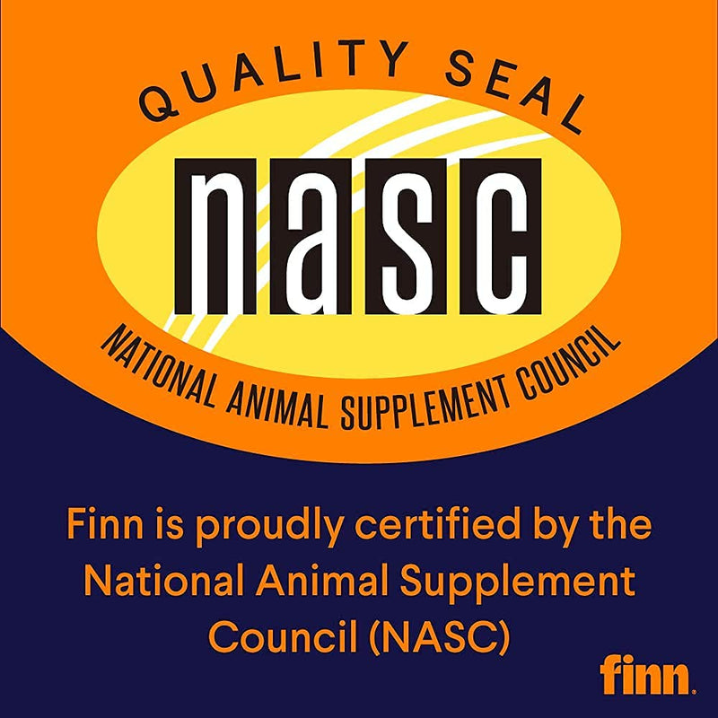 Finn All-in-1 Dog Multivitamin - Everyday Vitamin Supplement for Dogs with Probiotics, Omega-3s, Glucosamine + Chondroitin | Gut & Immune Health, Joint Support, Heart Health | 90 Soft Chew Treats - BeesActive Australia