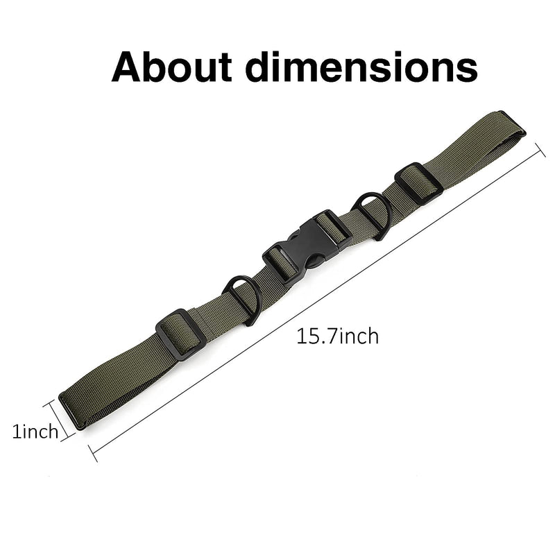 2 Pcs Adjustable Backpack Sternum Straps Chest Belt Hardness Strap with Anti-slip Fixed Clips and Quick Release Buckles for Camping Hiking Jogging(2 Pack /Army green) Army Green - BeesActive Australia