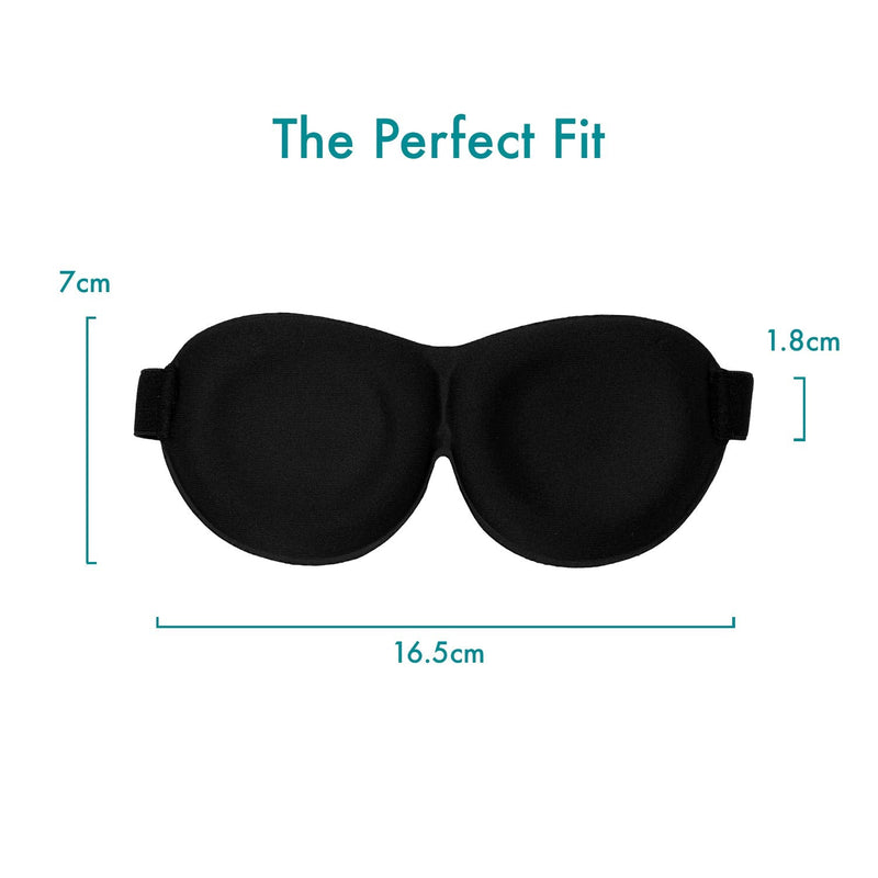 Eye Mask with Eyes Open by Okami - Funny Eye Mask, Blackout Sleep Mask with Free Travel Pouch (Men's Eyes) Men's Eyes - BeesActive Australia