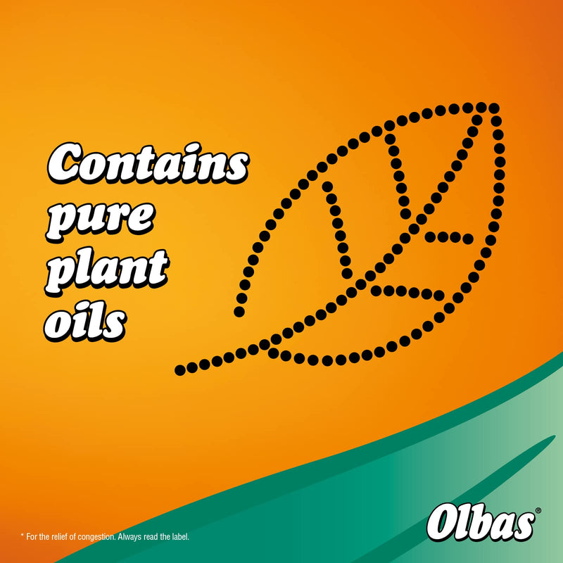 Olbas Nasal Inhaler pack of 2 - Nasal stick - relief from catarrh, colds and blocked sinuses Multicolour - BeesActive Australia