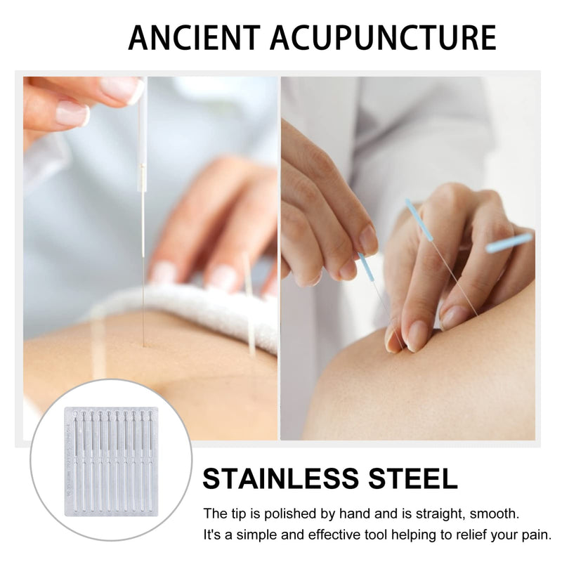 Artibetter 100pcs 0. 25x40mm Disposable Sterile Massage Needle for Health Care Size 3 - BeesActive Australia