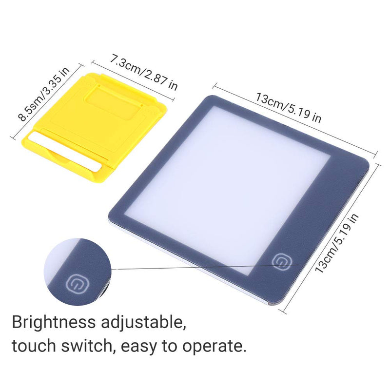 5V Therapy Lamp Brightness Adjustable Ultrathin Sad Lights Daylight Lamp with USB Cable and Holder for Bad Mood Removal - BeesActive Australia