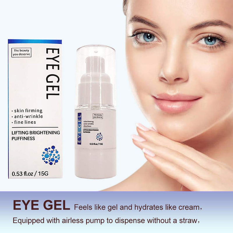 Best Skin Firming Eye Gel for Fine Lines, Dark Circles, Puffiness, Eye Bags (15g) - BeesActive Australia