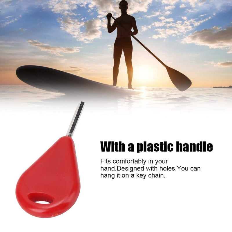 Vbest life Pack of 6 Surfboard Fin Key, Metal Hex Key Surf Fin Key Spare Replacement Surfing Boar Accessory(red) - BeesActive Australia