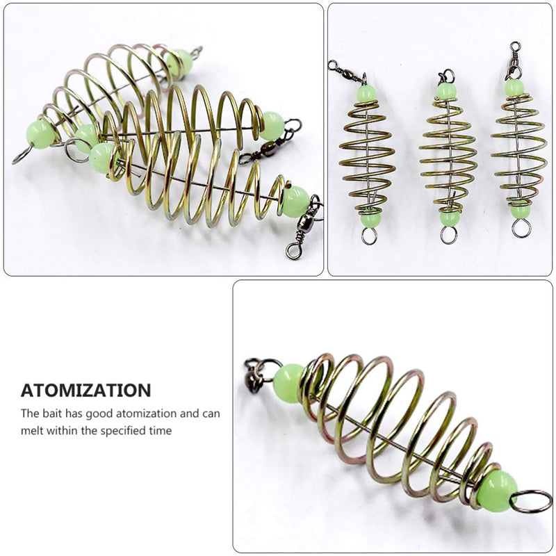 24Pcs Fishing Bait Trap Cage Feeder Basket Holder Coarse Lure Feeder Carp Lure Fish Accessories - BeesActive Australia