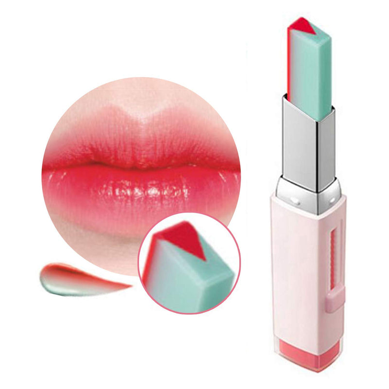 Lip Gloss, Two Tone Blending Lip Bar, Tinted Lip Stick, Moisturizing Lip Balm,Creamy Texture Moist Feeling With Vivid Color Combination and Tint (Tint Mint #03) Tint Mint #03 - BeesActive Australia