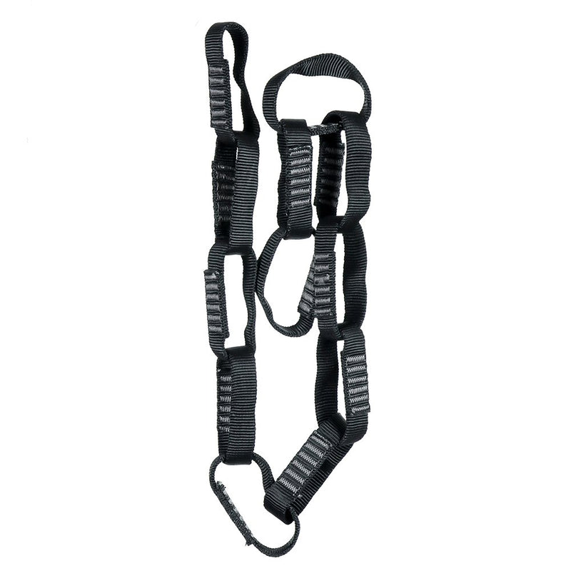 [AUSTRALIA] - Fusion Climb 12 Loop Individual Loop Daisy Chain 5000 lb Test Stitched Nylon Webbing 36" x 0.75" Black 
