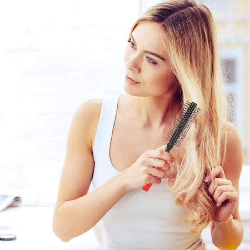 Professional Quiff Roller, Anti-Static Roll Hair Brush for Blow Drying Hair Styling Tool,Curl and Dry Hair - BeesActive Australia
