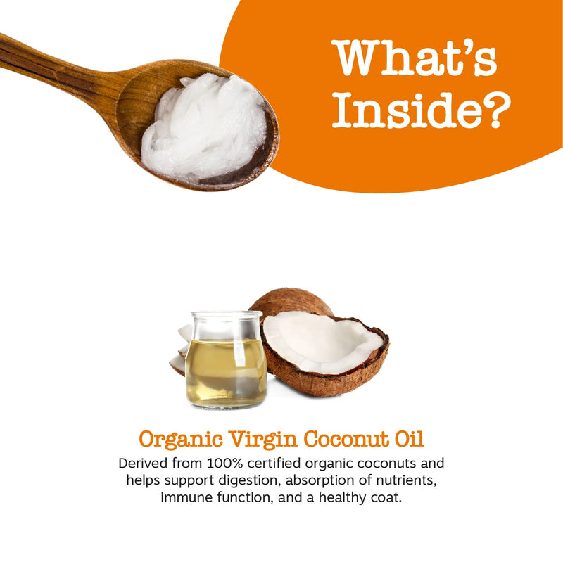 Coconut Oil for Dogs - Certified Organic & Extra Virgin Superfood Supplement - Anti Itch & Hot Spot Treatment - for Dry Skin on Elbows & Nose - Natural Digestive & Immune Support - 16 OZ - BeesActive Australia