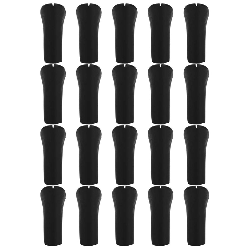 RiToEasysports 20Pcs Walking Stick Tip Protectors Wear?Resistant Non?Slip Walking Stick Caps Ends with a Inner Diameter of 1.1 cm/0.4 in - BeesActive Australia