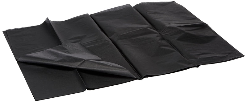 28 Sheets of Tissue Paper 50 x 70 cm Black - BeesActive Australia