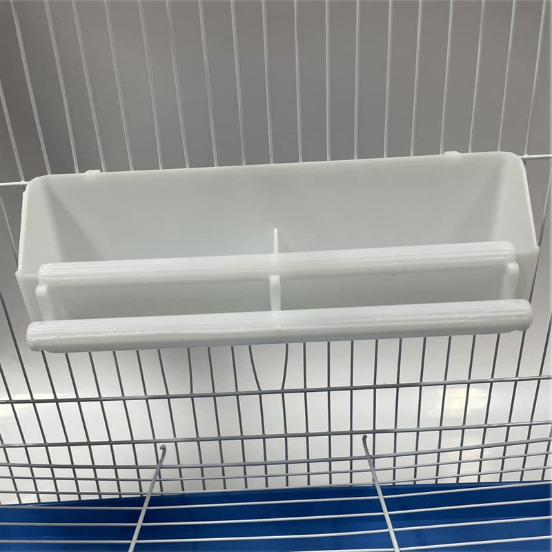 Seneme Bird Water Dispenser for Cage, Bird Food Feeder for Cage, Bird Food Bowl Cups, Bird Waterer Food Feeder, Birds Dispenser Feeder, Hanging Food Feeder for Cage with Feeder Accessories 4 Pack - BeesActive Australia