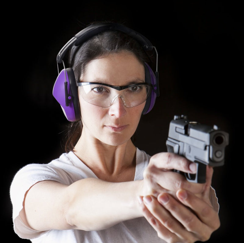 Pro For Sho 34dB Shooting Ear Protection - Special Designed Ear Muffs Lighter Weight & Maximum Hearing Protection Purple - BeesActive Australia