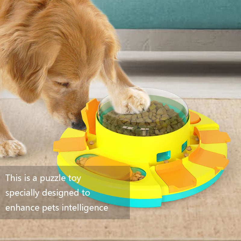 Dog Puzzle Toys,Slow Feeder Bowl Interactive Treat Dispensing Enrichment for IQ Training Mental Brain Stimulation,Easy Training for Puppies,Small Dog. button - BeesActive Australia