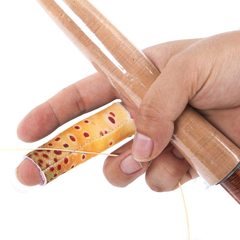 Vbestlife 3PCS Fishing Finger Tab Protector, Polyester Fishing Stripping Single Finger Guards Protect for Fishing Finger Protect - BeesActive Australia