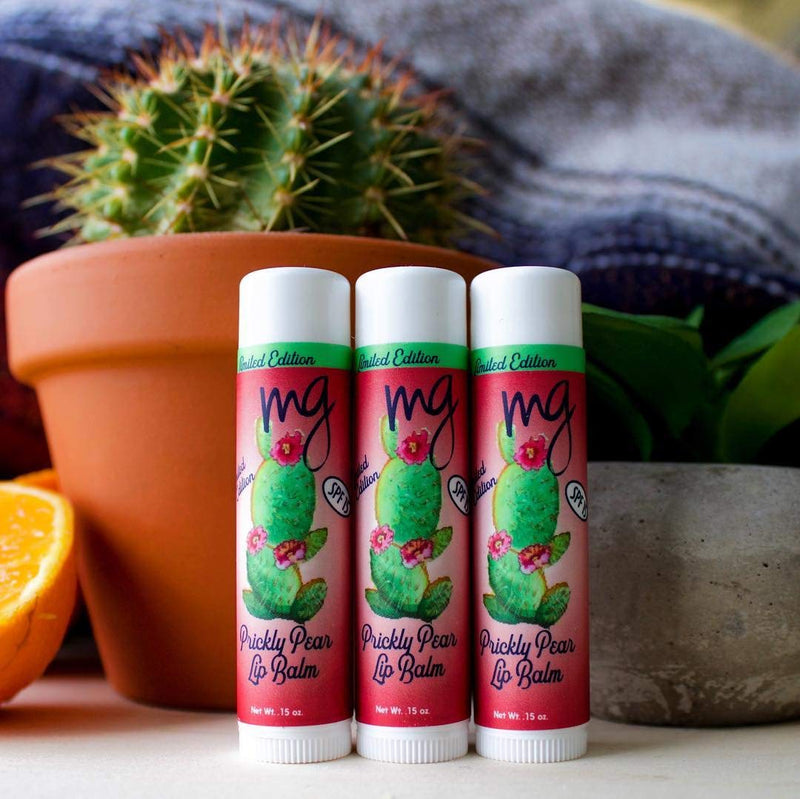 Mad Gab's Prickly Pear Lip Balm (3pk) - BeesActive Australia