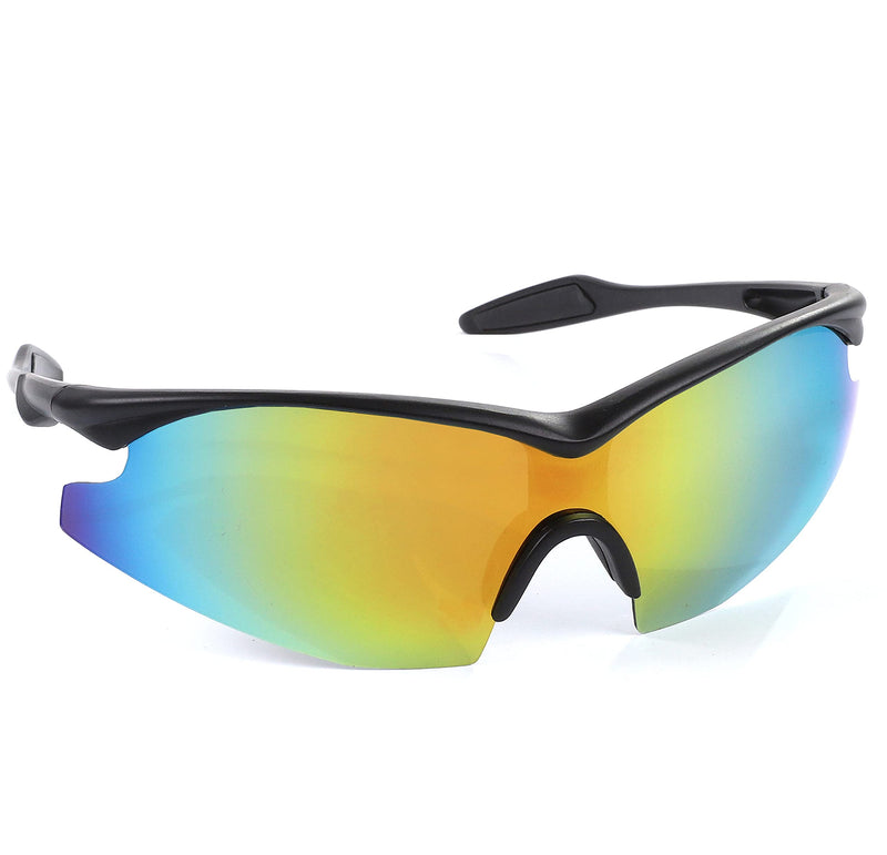 Tacglasses by Bell+Howell 3 Pack Polarized Sports Sunglasses, Nightvision Glasses and Blue Vision Military Eyewear For Outdoors with Anti-Glare and UV Ray Protection One-size-fits-all As Seen On TV - BeesActive Australia