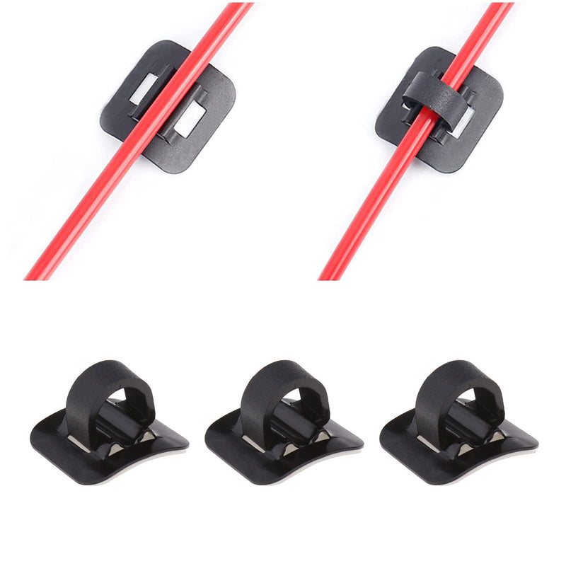 6pcs Bike C Clips Housing Hose Guide Clamps MTB Bicycle Bike C-Clips Buckle Brake Cable Line Guide Tubing Fixed Clamp Aluminum Alloy Bicycle Cable Clip - BeesActive Australia