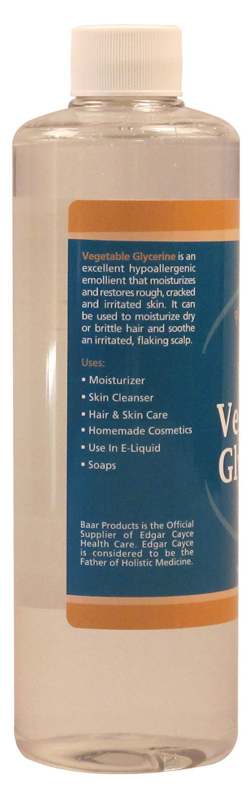 Vegetable Glycerine - Food Grade - USP - 16 fl. oz - BeesActive Australia