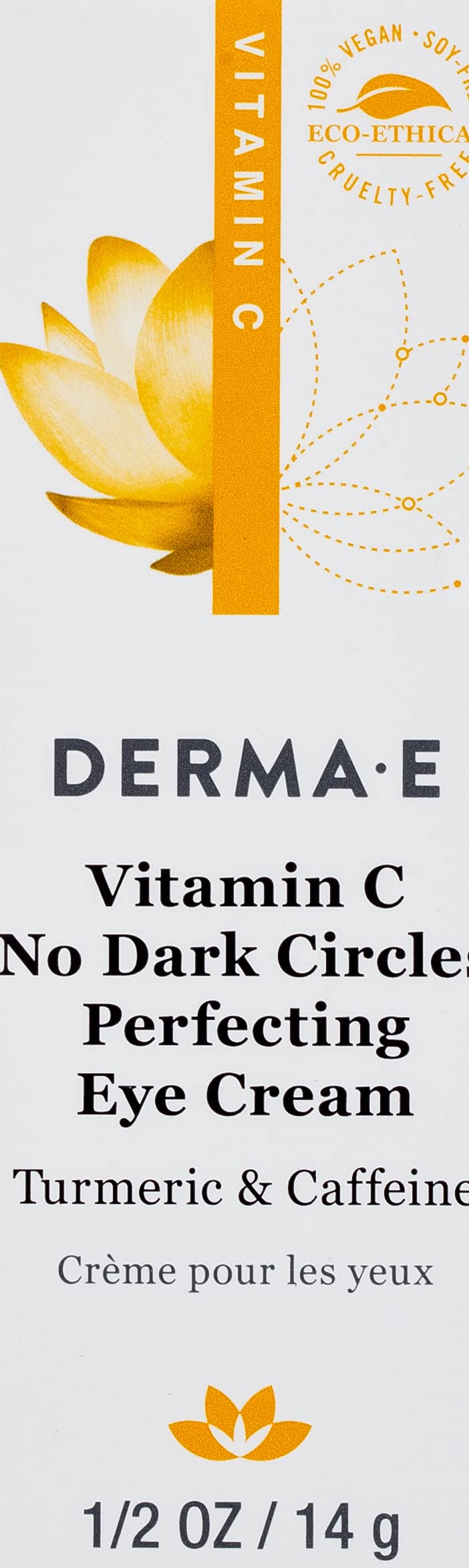 Derma E, Eye Cream Vitamin C Turmeric Caffeine, 0.5 Ounce - BeesActive Australia