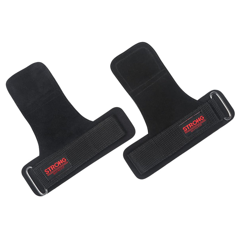 OHMY FIT Weight Lifting Grips Workout Pads With Adjustable Wrist Straps, Support Wraps for Power Lifting Pull Up Fitness Gym, Kettlebells and Cross Training for Men and Women - BeesActive Australia
