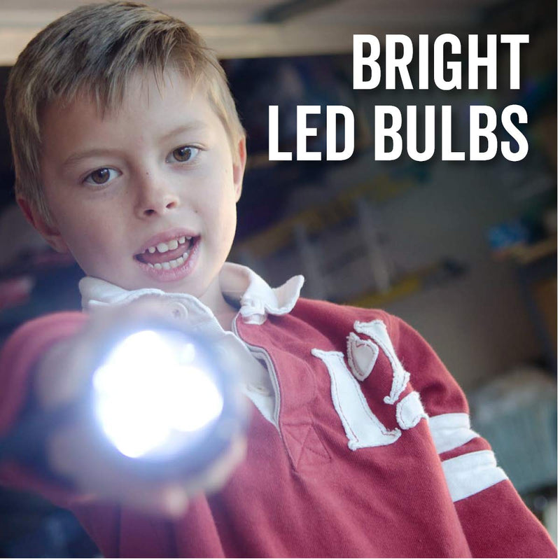 Eveready LED Flashlight Multi-Pack, Bright and Durable, Super Long Battery Life, Use for Emergencies, Camping, Outdoor, Batteries Included 2-pack: Blue/Red - BeesActive Australia