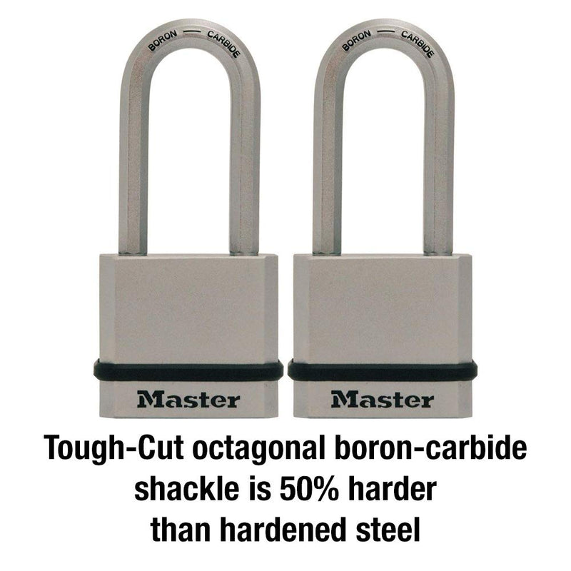 Master Lock M530XTLH Magnum Solid Steel Keyed Alike Padlocks, 2 Pack, 2 Count - BeesActive Australia