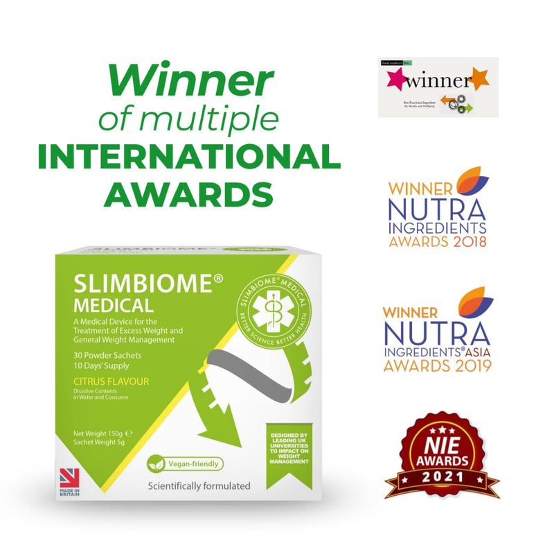 SlimBiome® Medical, Nutritional Supplement, High Strength, Vegan, 5g per Serving, 30 Sachets - BeesActive Australia